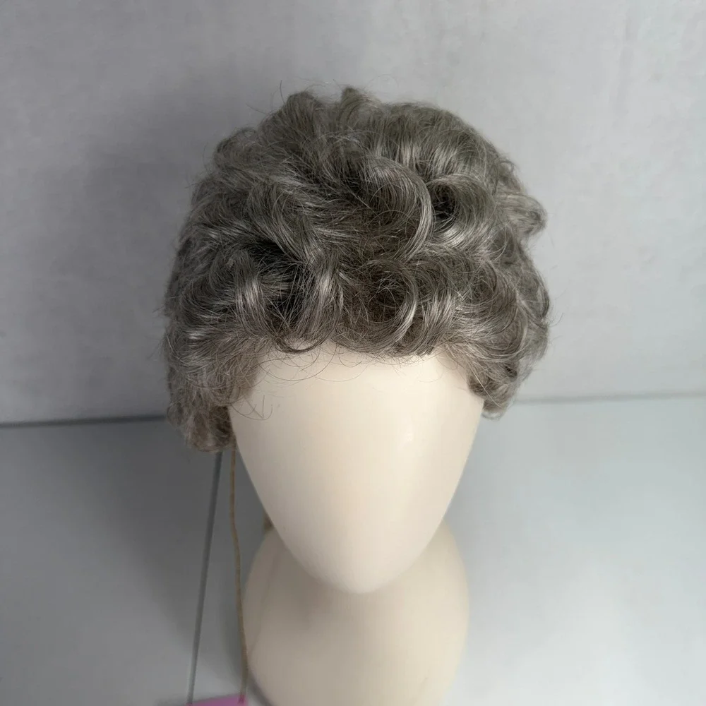 Paula Young Size A Wig Ivy Style Color 56 Grey Short Curly Synthetic Hair NEW